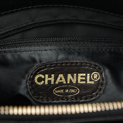 Chanel Caviar Flap Shoulder Bag Black 7 of 9