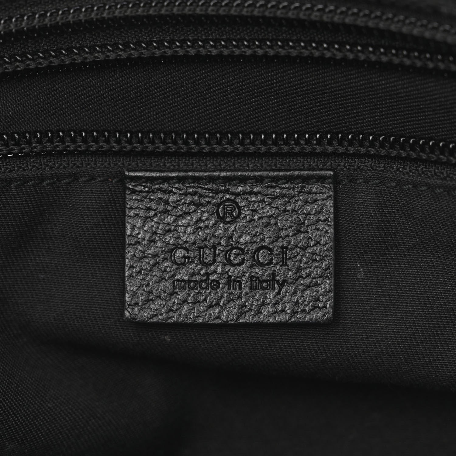 Gucci Monogram Web Small Flat Messenger Crossbody Black 6 of 13