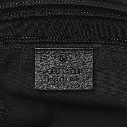 Gucci Monogram Web Small Flat Messenger Crossbody Black 6 of 13
