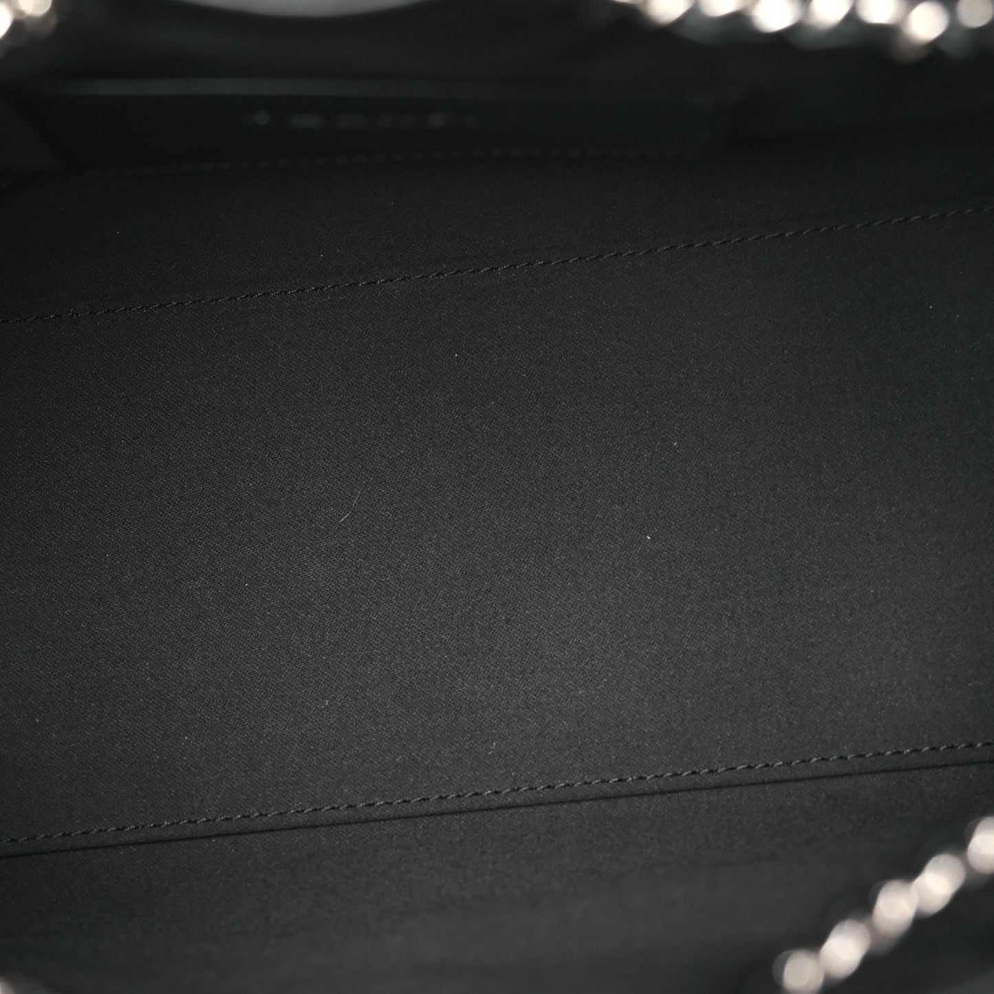 Shiny Crumpled Calfskin Quilted Small Chanel 25 Handbag Black