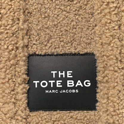 Marc Jacobs Polyester Cotton Medium The Teddy Traveler Tote Bag Beige 7 of 9