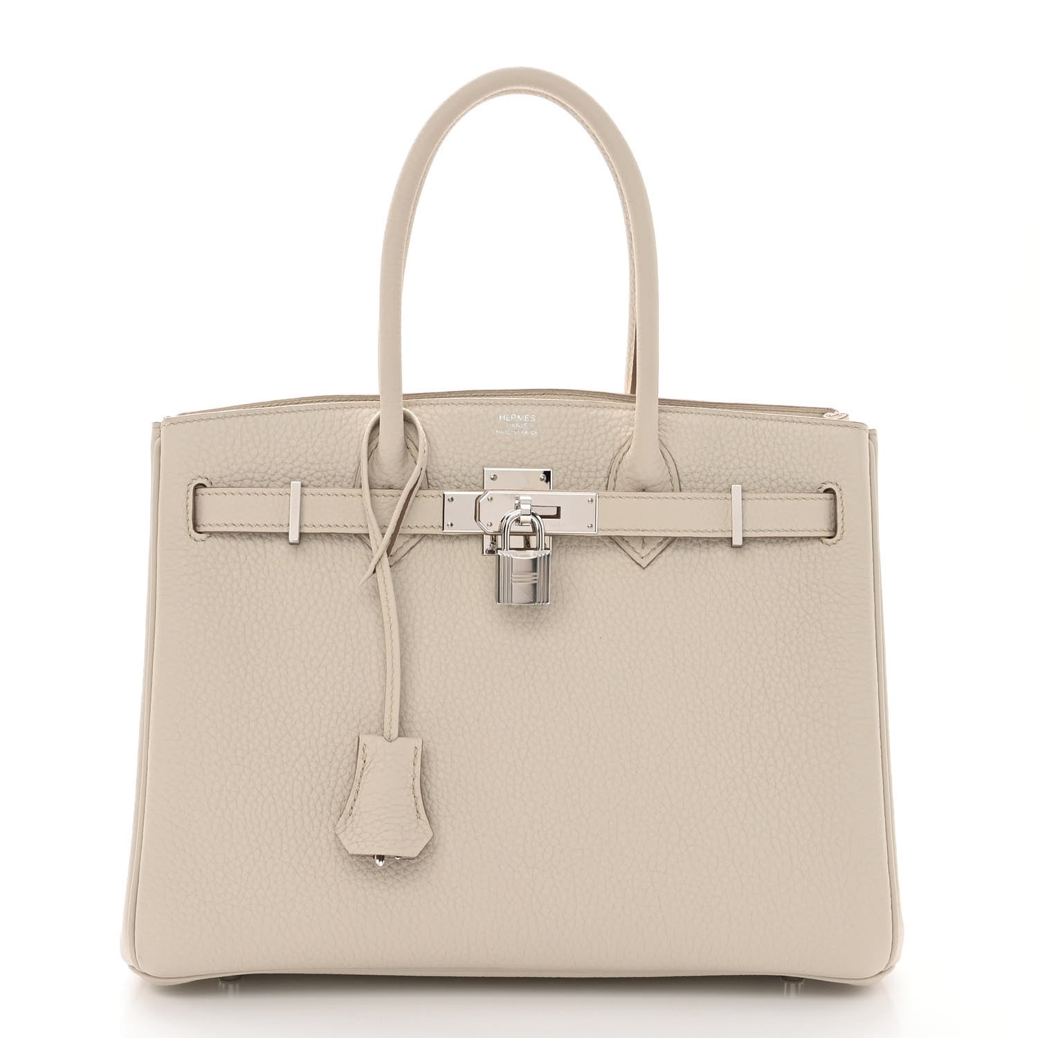 Hermes Togo Swift Canvas 3 in 1 Birkin 30 Craie 4 of 16