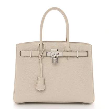 Hermes Togo Swift Canvas 3 in 1 Birkin 30 Craie 4 of 16