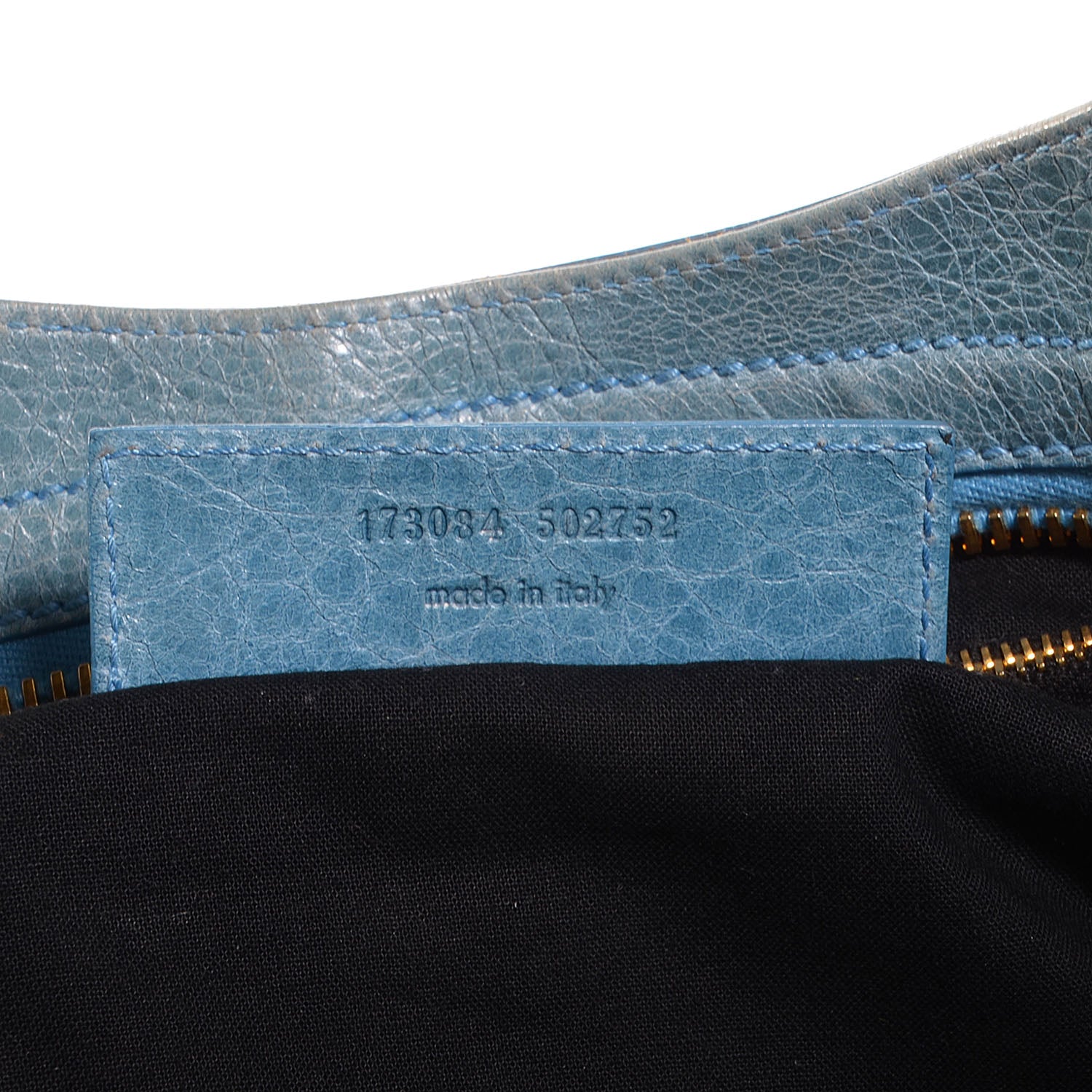 Balenciaga Agneau Giant 21 Gold Hardware S Cityky Bleu 8 of 11