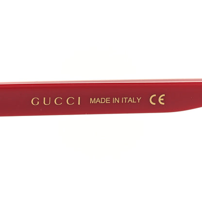 Gucci Square Frame GG0468S Sunglasses Red 5 of 8