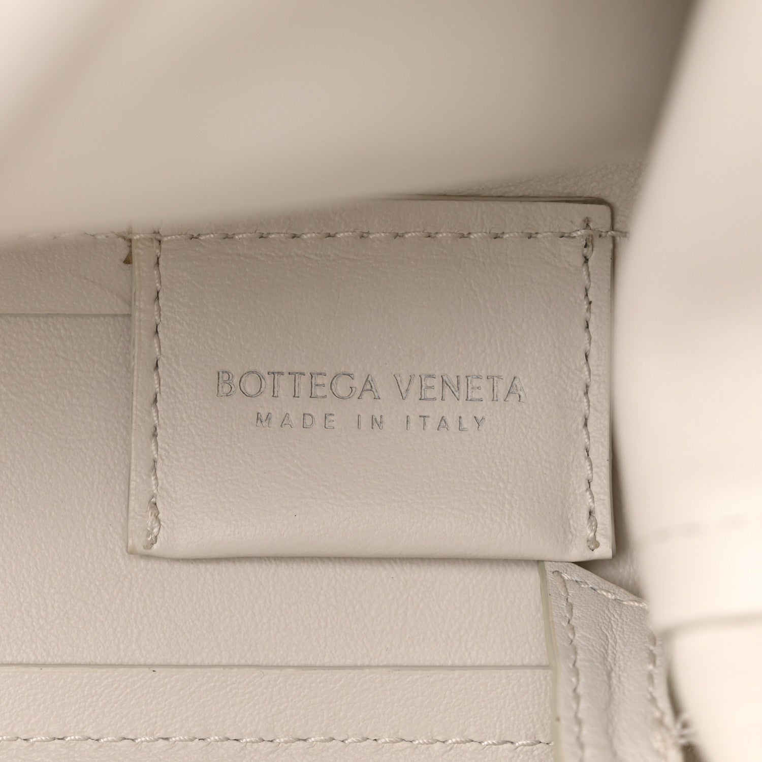 Bottega Veneta Calfskin Small The Point Triangle Bag Chalk 6 of 11