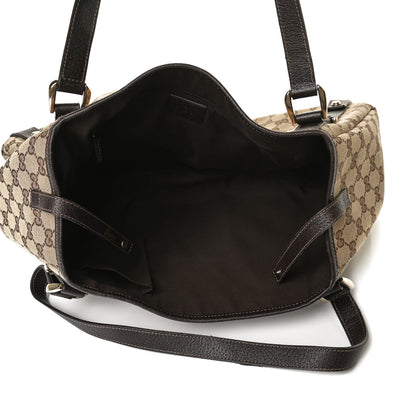 Gucci Monogram Medium Abbey Shoulder Bag Dark Brown 5 of 16