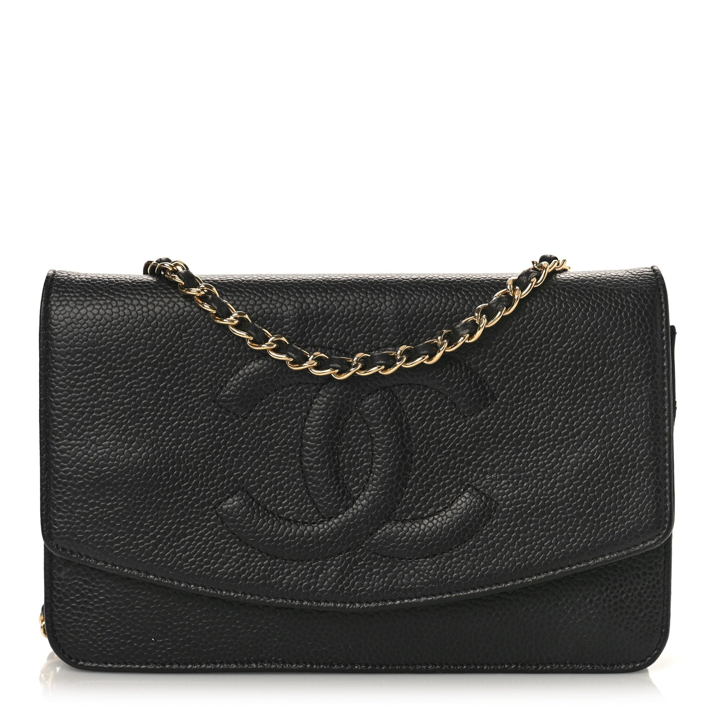 Caviar Timeless CC Wallet on Chain WOC Black