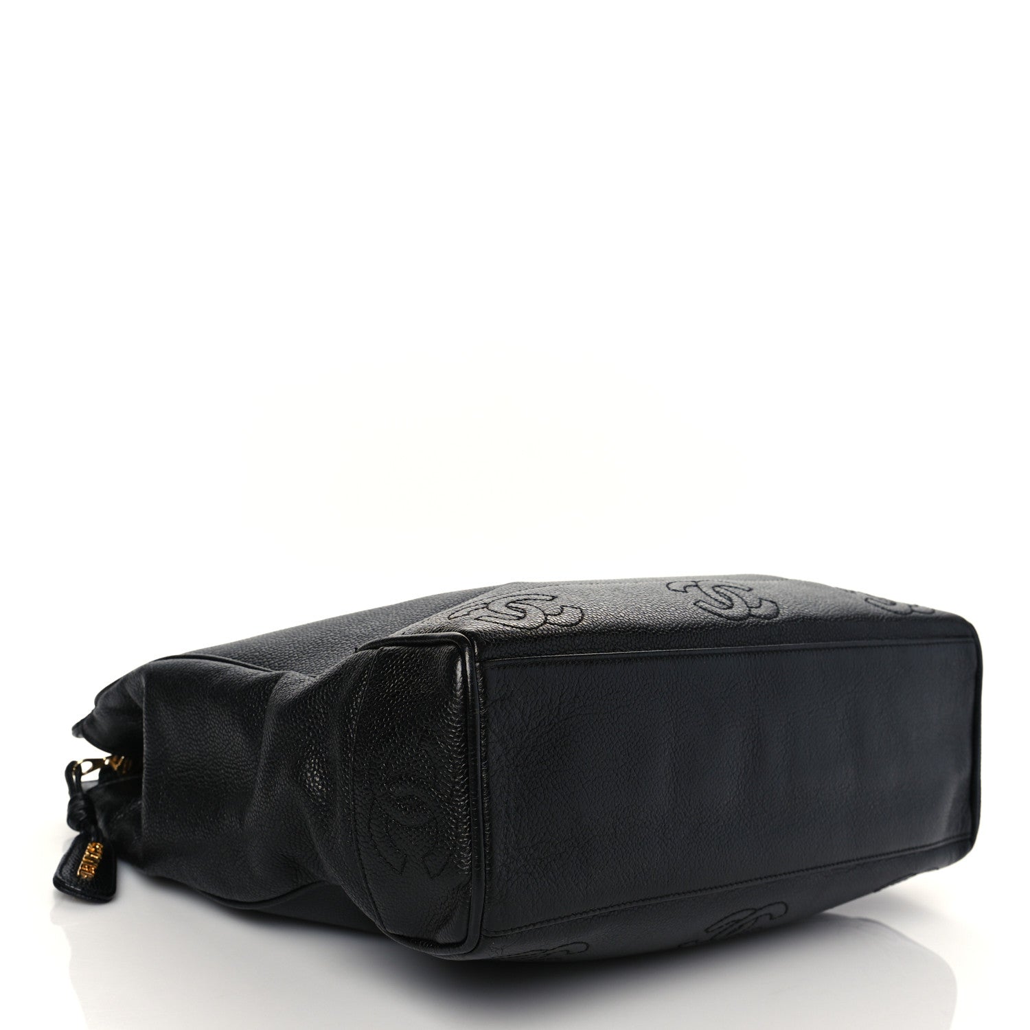 Chanel Caviar CC Shoulder Bag Black 3 of 8