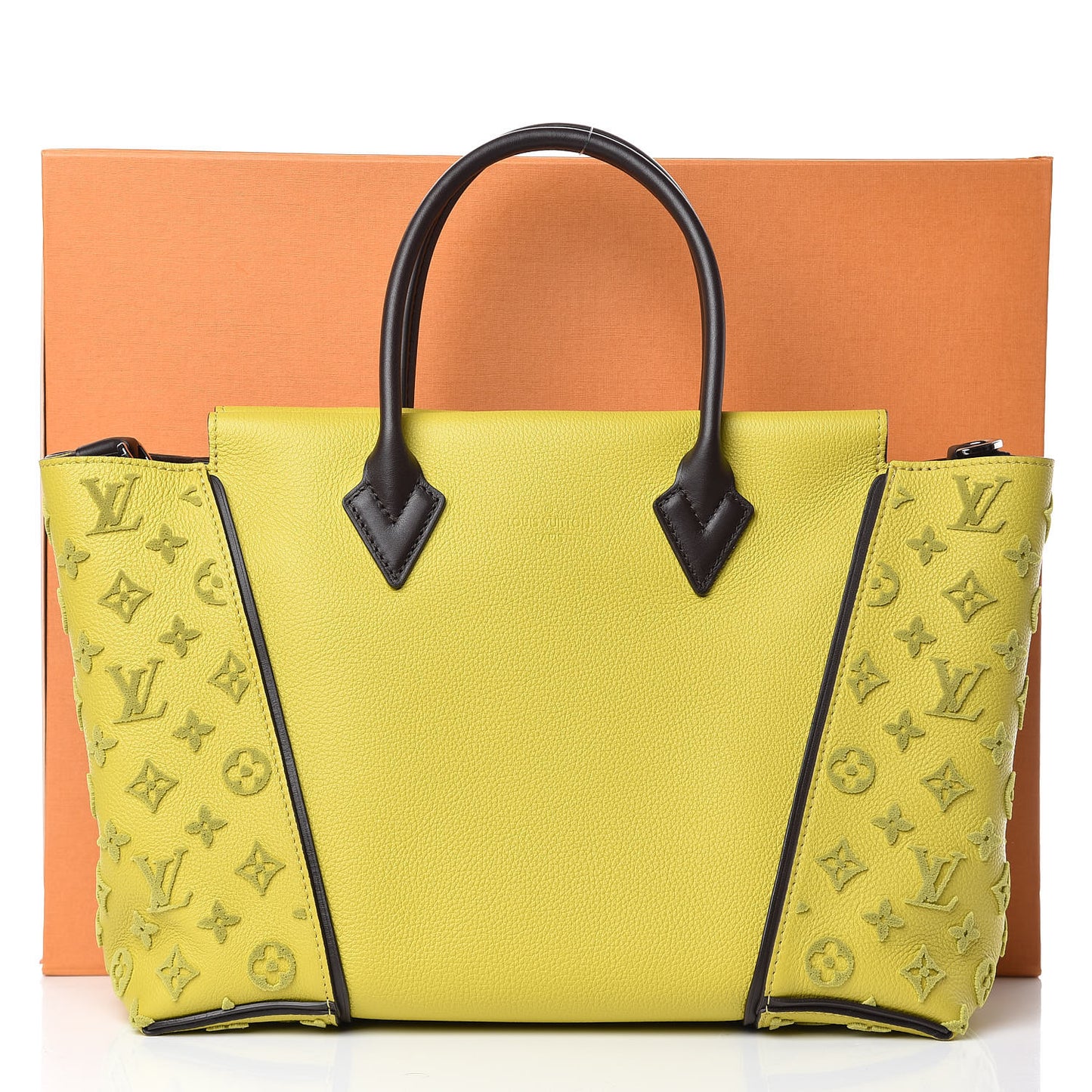 Veau Cachemire Tote W PM Pistache