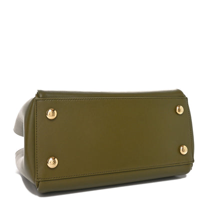 Loewe Supple Calfskin Small Madrid Bag Olive 4 of 9