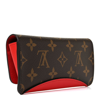 Louis Vuitton Monogram Woody Glasses Case Rouge 3 of 11