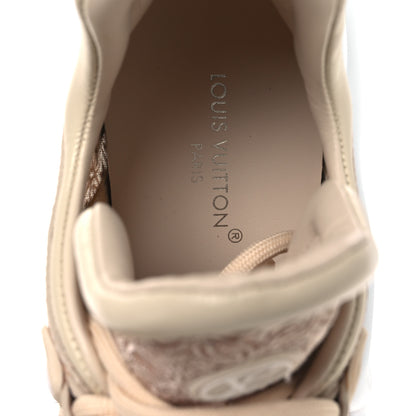 Louis Vuitton Fabric Embroidered Calfskin LV Archlight Sneakers 37 Nude 9 of 10