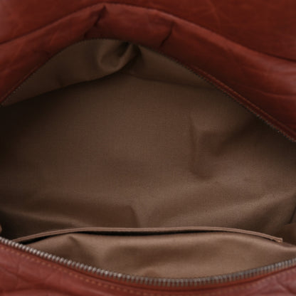 Chanel Distressed Lambskin Vintage Ligne Lady Braid Tote Brown 5 of 11