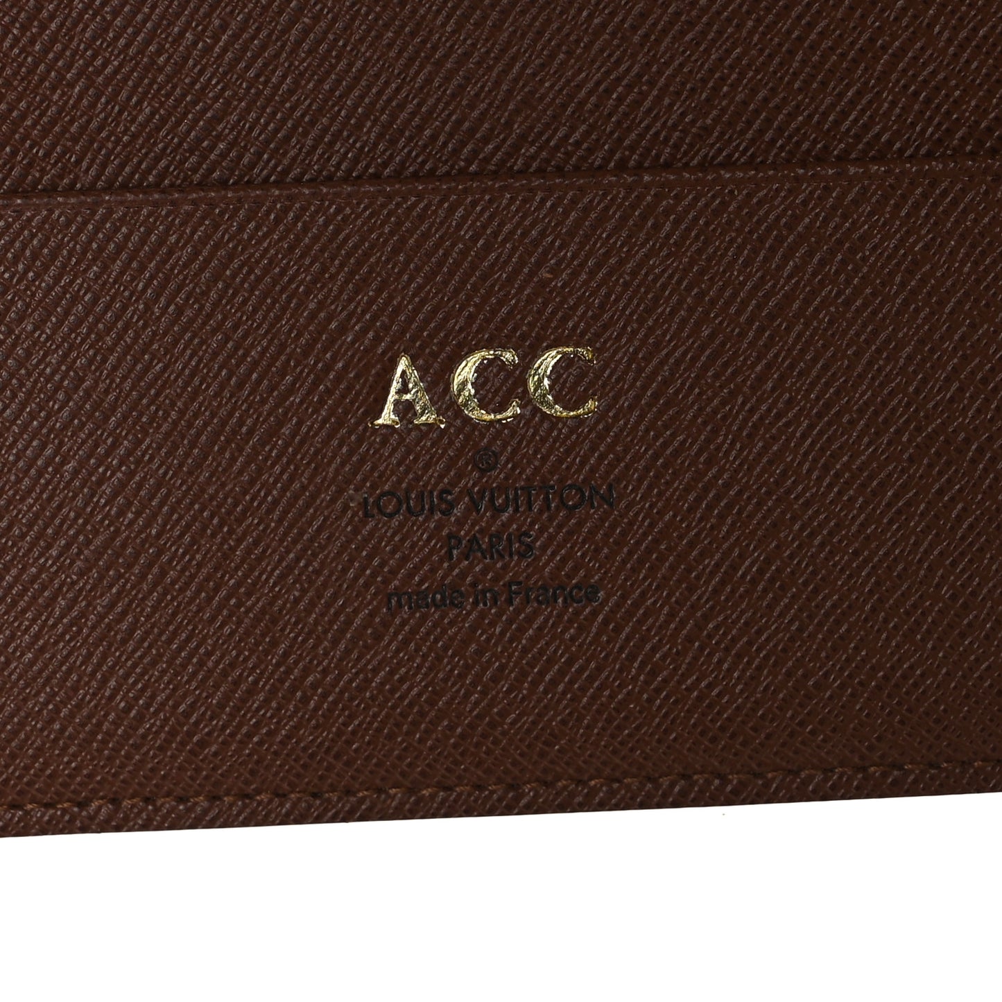 Monogram Large Ring Agenda Cover