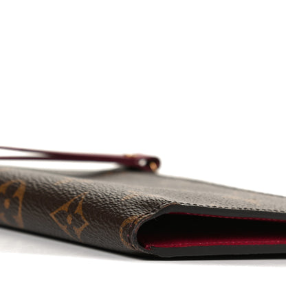 Louis Vuitton Monogram Adele Compact Wallet Fuchsia 8 of 9