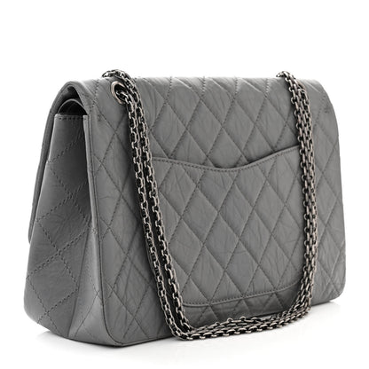 Chanel Aged Calfskin Quilted 2.55 Reissue 227 Flap Dark Grey 3 of 10
