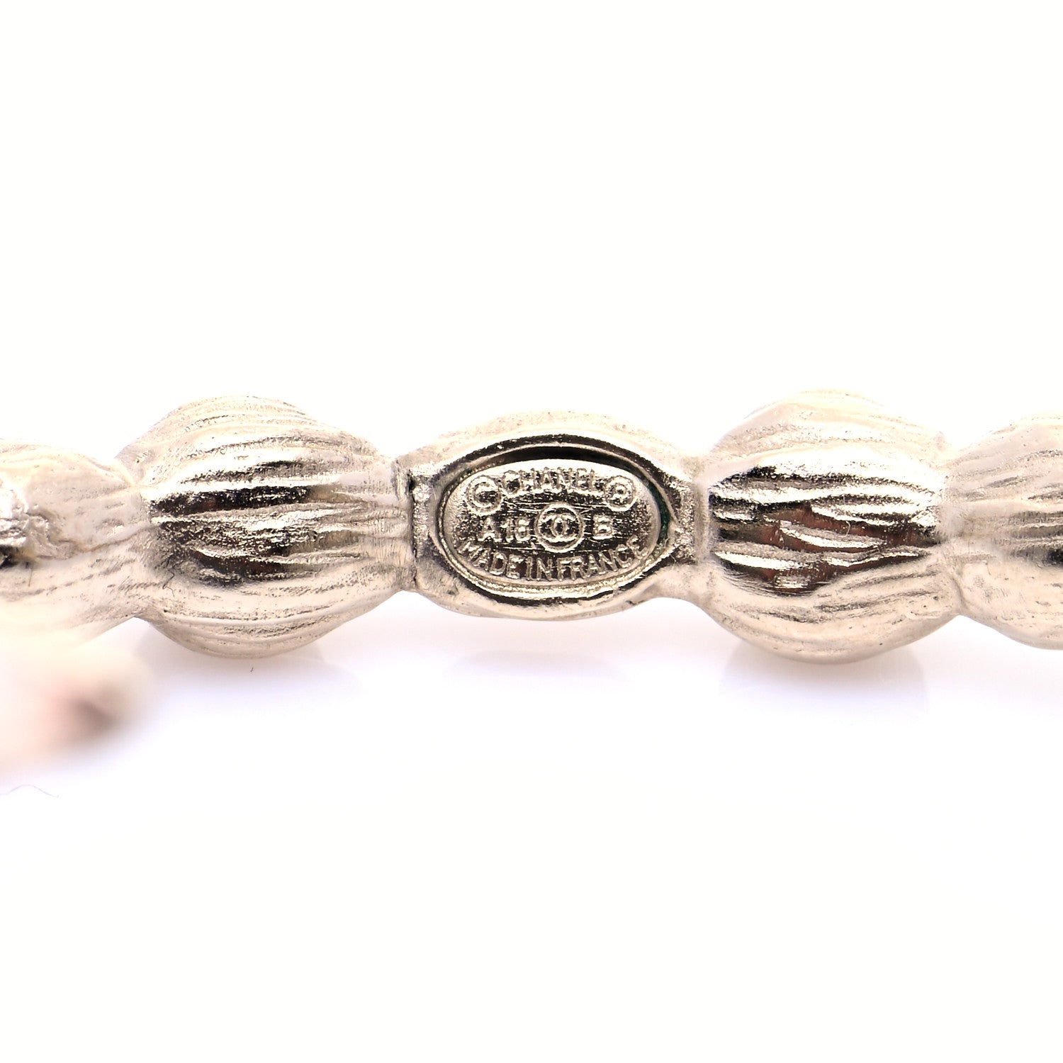 Chanel Crystal Pearl CC Dragonfly Bracelet Gold 6 of 7