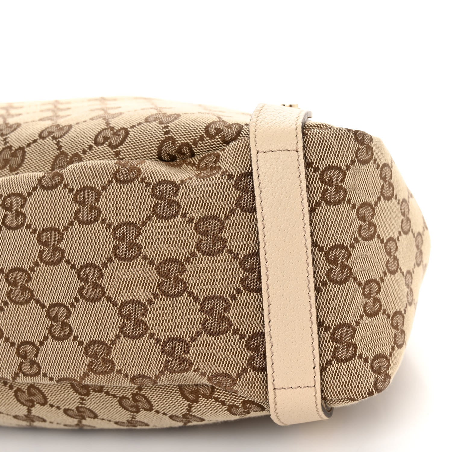 Gucci Monogram Abbey Medium Shoulder Bag Beige 9 of 10
