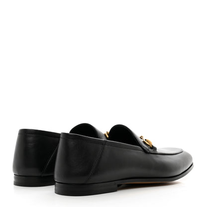 Gucci Lambskin Mens Brixton Horsebit Loafers 5.5 Black 4 of 9