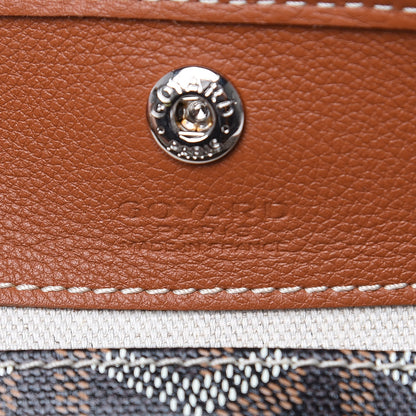 Goyard Goyardine Reversible Mini Anjou Black Gold 12 of 14