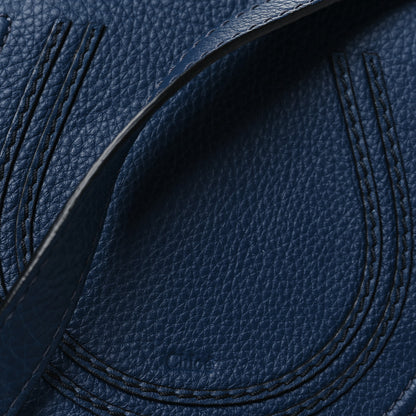 Chloe Calfskin Mini Marcie Round Crossbody Bag Royal Navy 7 of 9