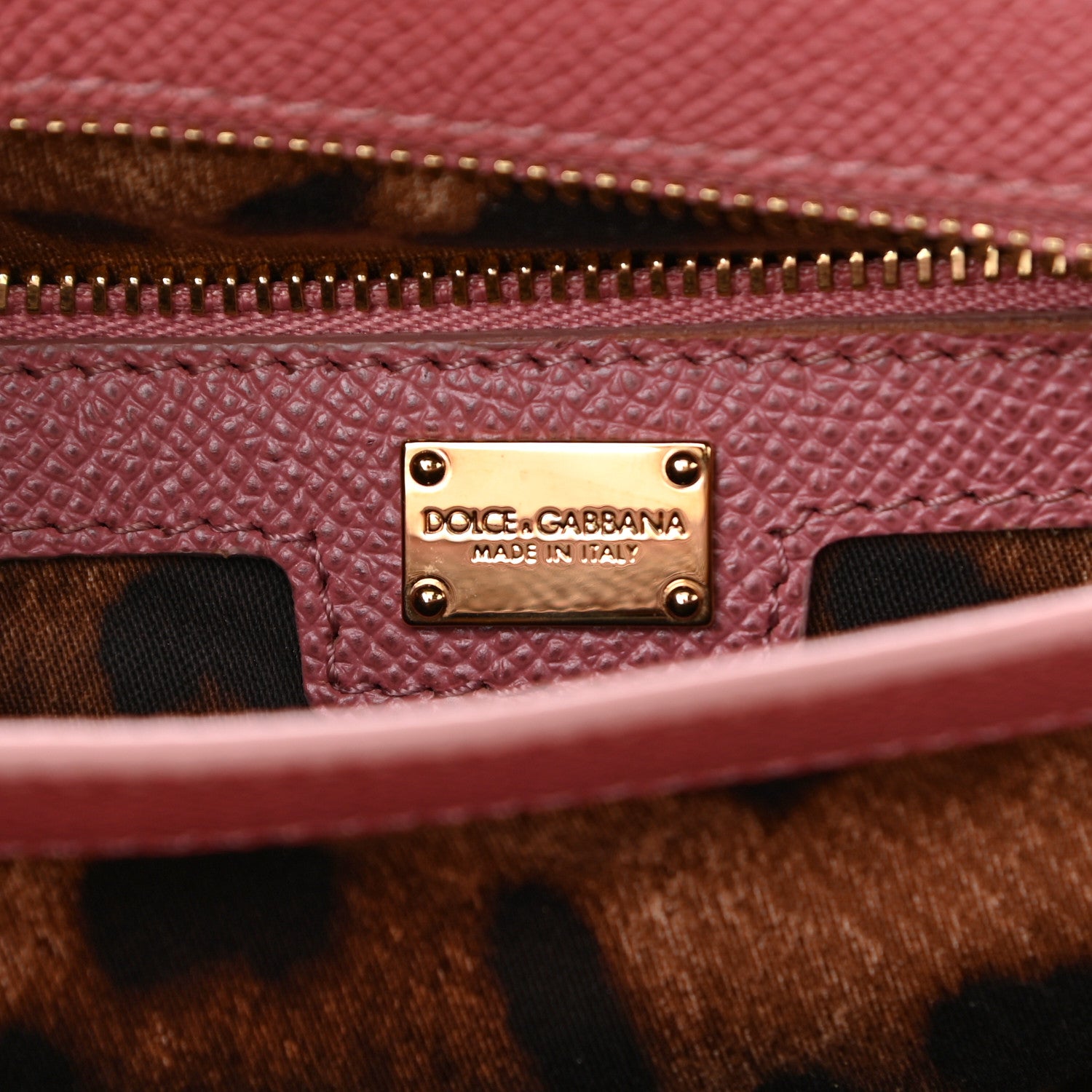 Dolce & Gabbana Dauphine Miss Sicily East West Shoulder Bag Pink 5 of 8