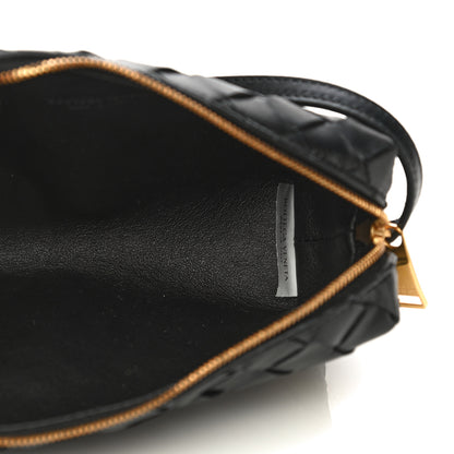 Bottega Veneta Nappa Intrecciato Mini Crossbody Black 4 of 12