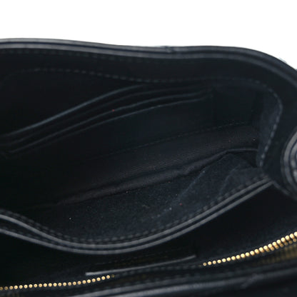 Saint Laurent Calfskin Y Quilted Monogram Toy Loulou Crossbody Bag Black 5 of 9