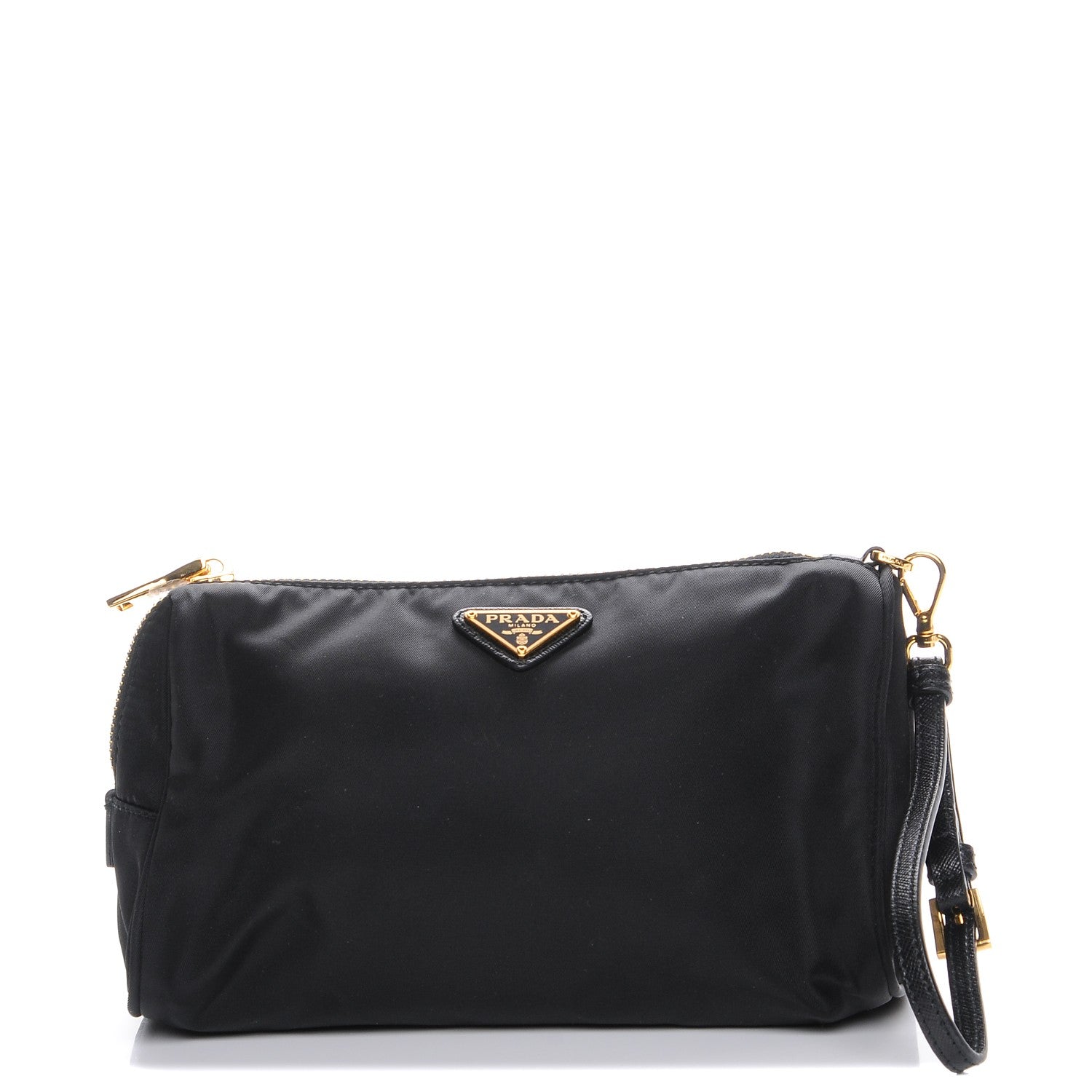 Prada Tessuto Nylon Wristlet Nero Black 1 of 8