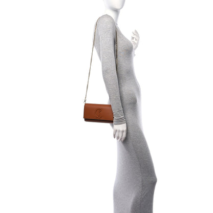 Christian Louboutin Grained Calfskin By My Side Wallet On Chain Cuoio 2 of 11