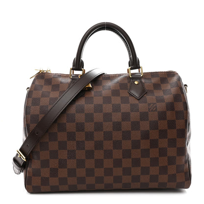 Louis Vuitton Damier Ebene Speedy Bandouliere 30 1 of 10