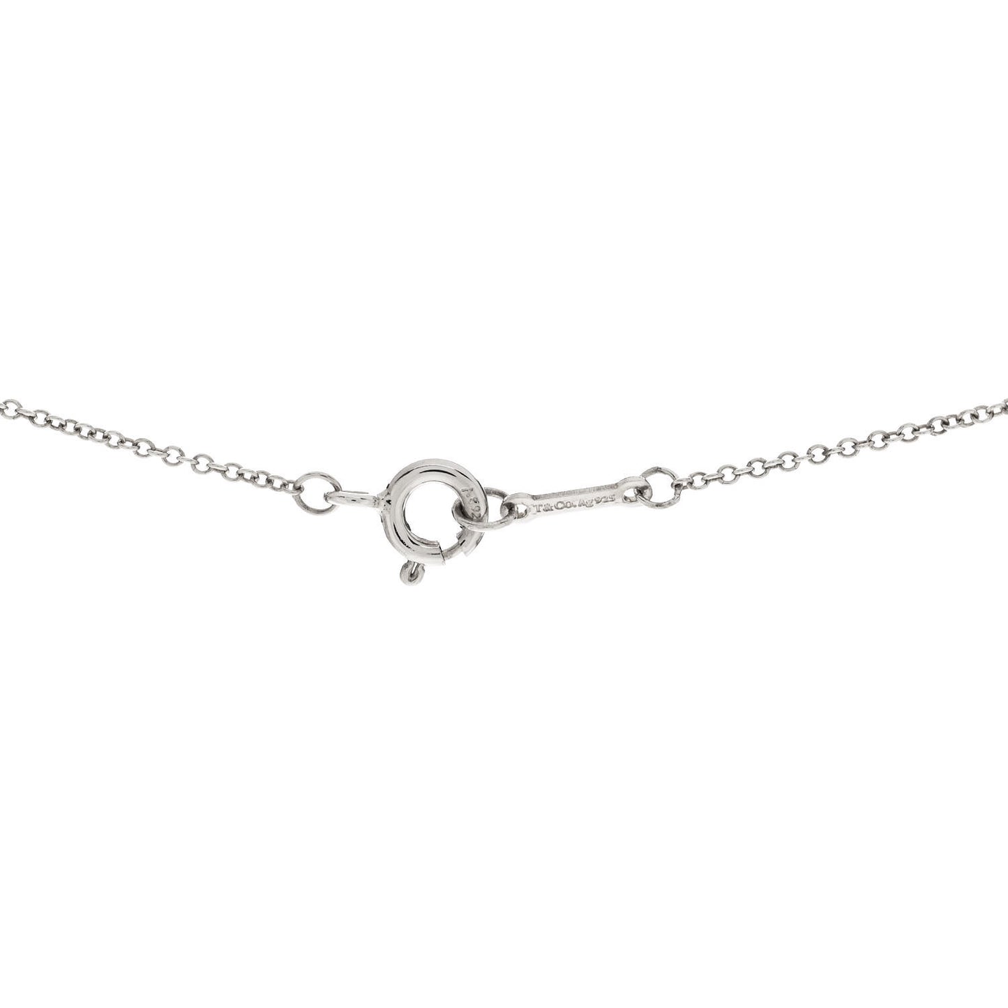 Sterling Silver Pearl Paloma Picasso Olive Leaf Pendant Necklace