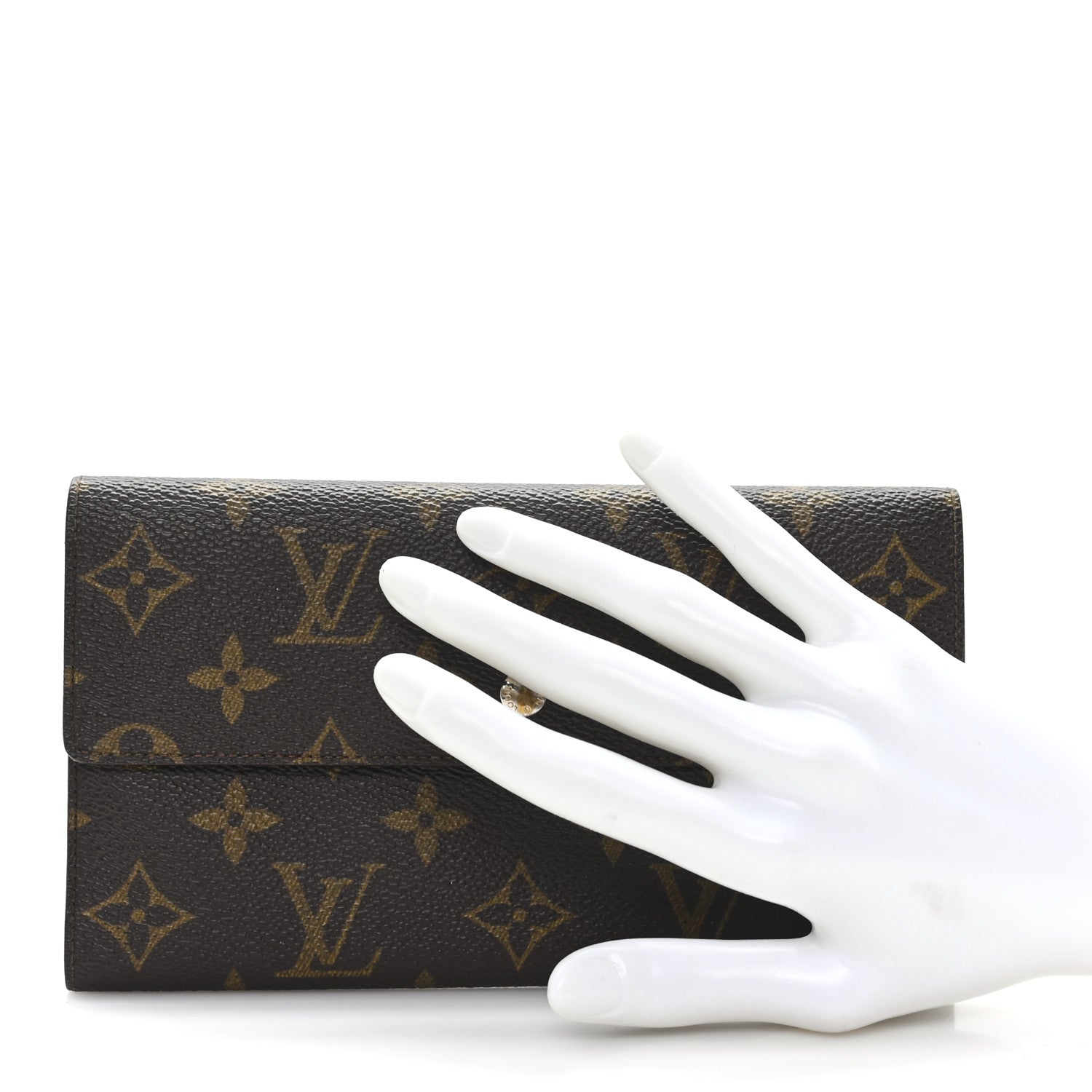 Louis Vuitton Monogram Sarah Wallet 2 of 7