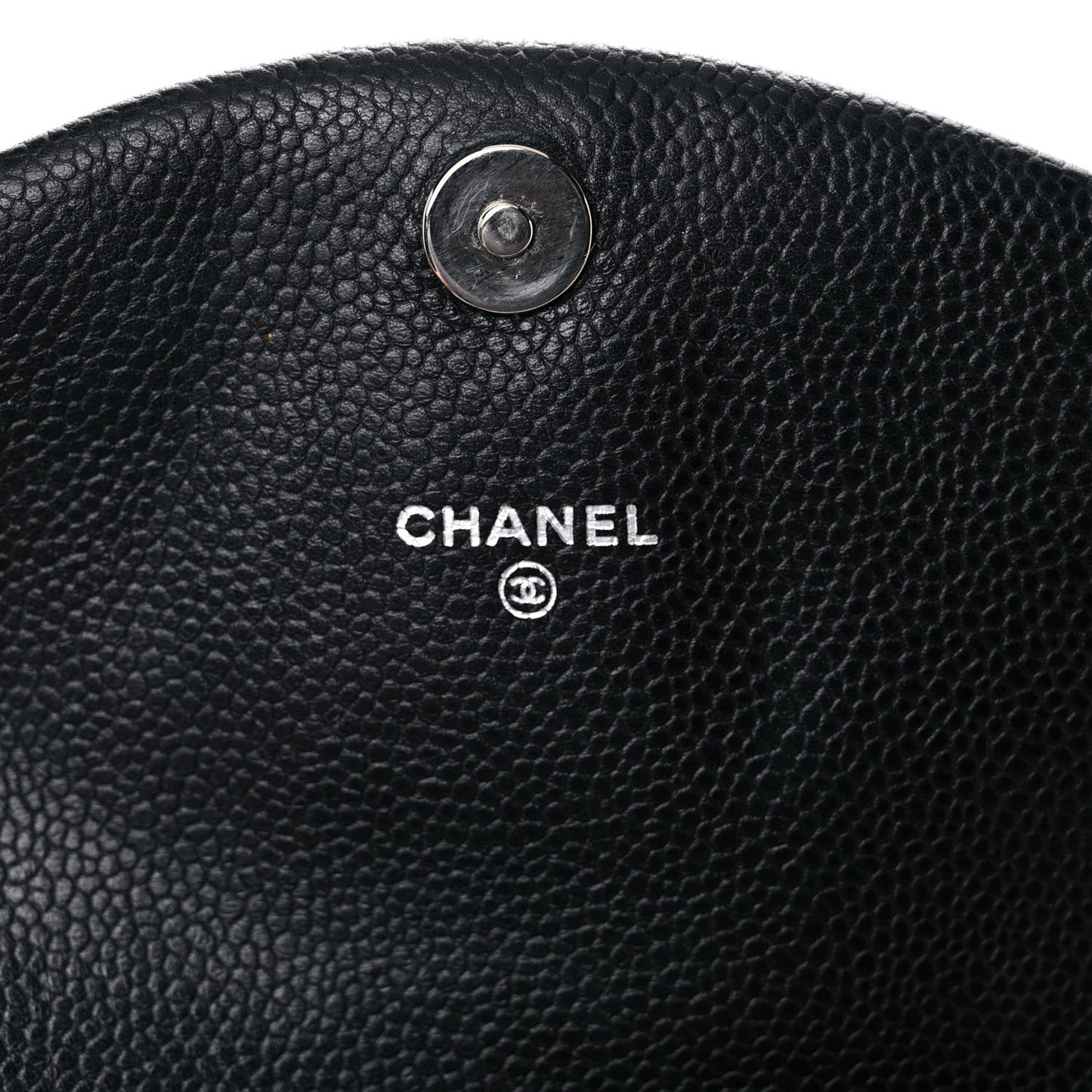 Caviar Half Moon Wallet On Chain WOC Black