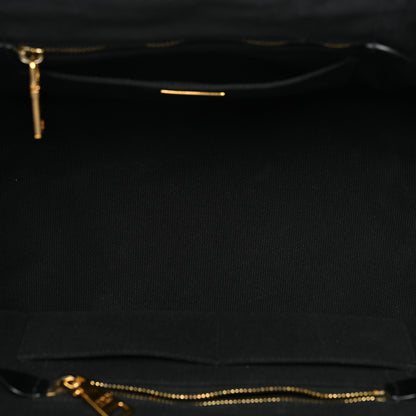 Prada Canapa Logo Tote Black 5 of 11