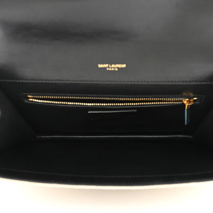 Saint Laurent Vintage Lambskin Gaby Chain Bag Black 5 of 12