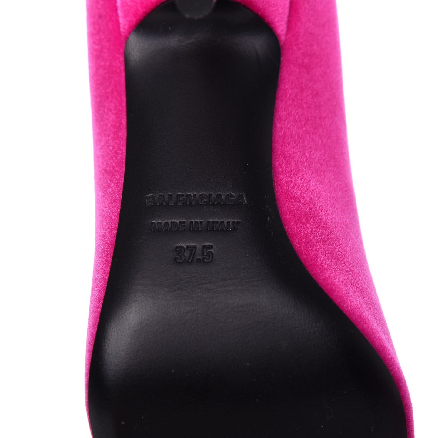 Velvet De Soie Pumps 37.5 Rose Fuchsia