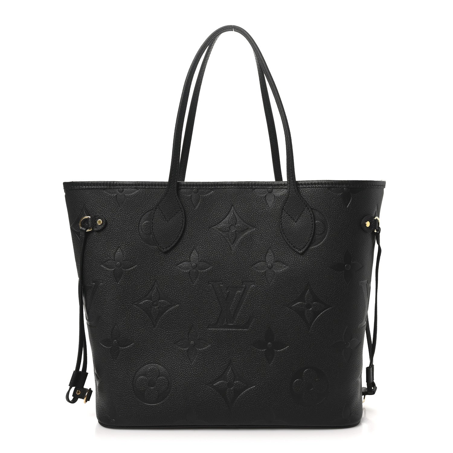 Louis Vuitton Empreinte Monogram Giant Neverfull MM Black 1 of 9
