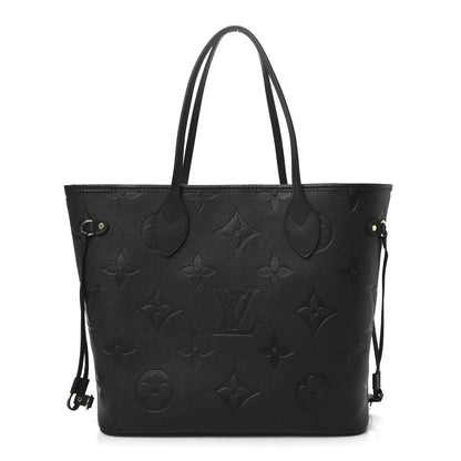 Louis Vuitton Empreinte Monogram Giant Neverfull MM Black 1 of 9