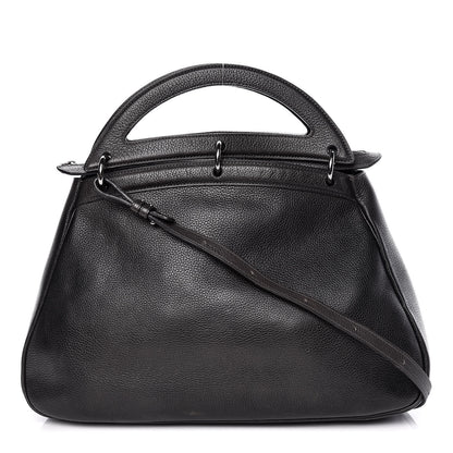 Delvaux Calfskin Shoulder Bag Black 1 of 22