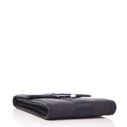 Christian Dior Nylon Logo Compact Wallet Black 4 of 6