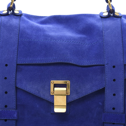 Proenza Schouler Suede PS1 Medium Satchel Royal Blue 15 of 15