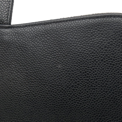 Chanel Caviar Quilted Jumbo Single Flap Black 13 of 14