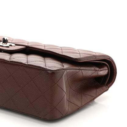 Chanel Caviar Quilted Medium Double Flap Burgundy 8 of 9