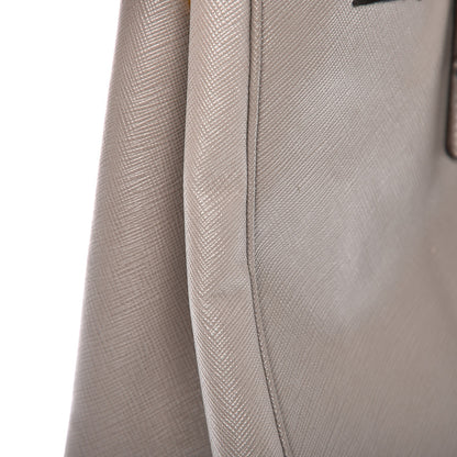 Prada Saffiano Lux Large Tote Argilla 10 of 15