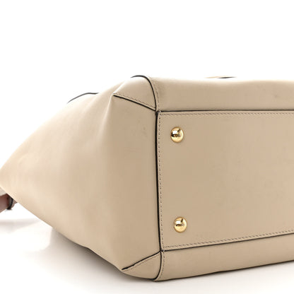 Fendi Vitello Grace King Karligraphy Chain Bucket Bag Nuvola Praline 10 of 11