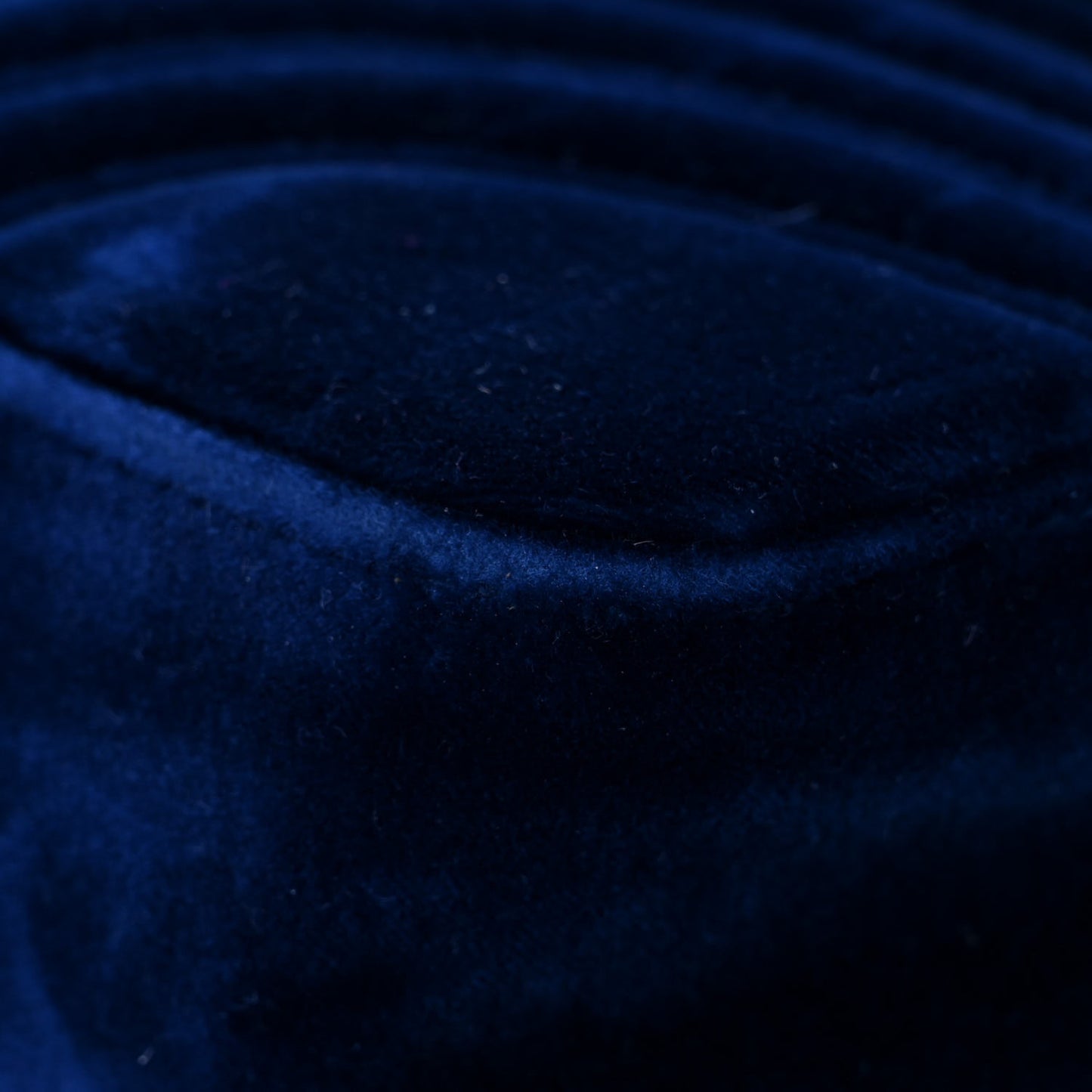 Velvet Matelasse Medium GG Marmont Shoulder Bag Cobalt Blue