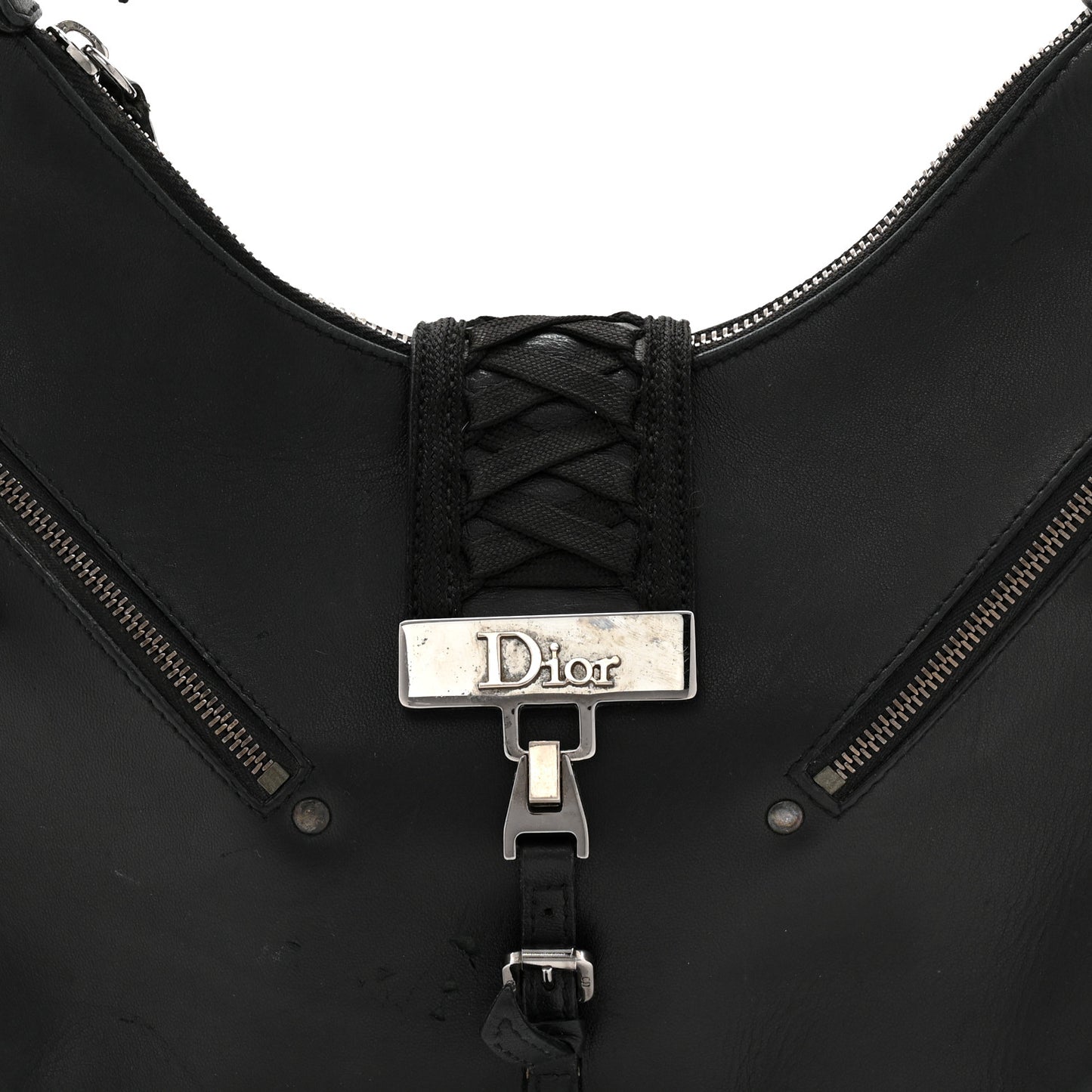 Calfskin Admit It Hobo Black