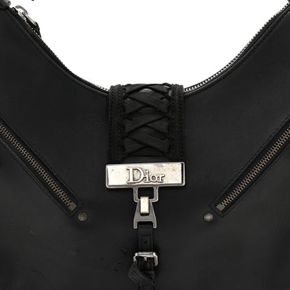 Christian Dior Calfskin Admit It Hobo Black 8 of 12